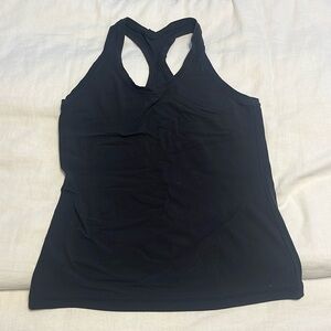 Lululemon Cool Racerback Tank Size 10 Black